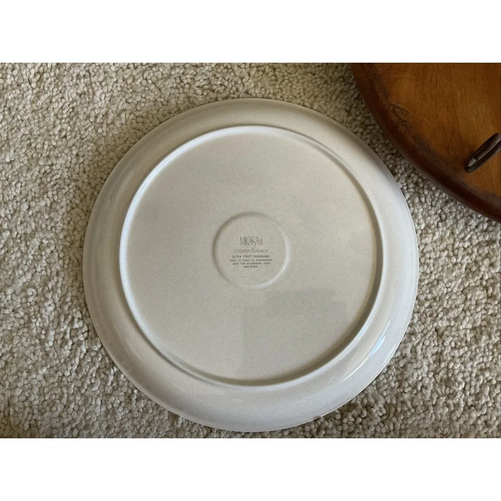 Mikasa Fruit Panorama Country Classics Chip & Dip Serving Dish